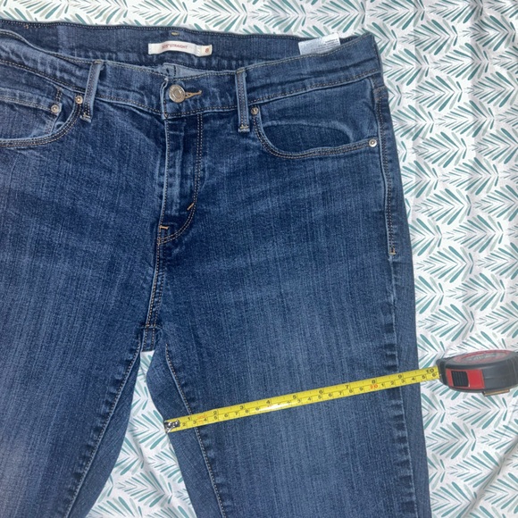 Levis 505 Straight Jeans - Size 8 - Picture 10 of 11